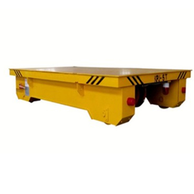 Widely workshop transfer car, electric flat rail car for industrial transfer