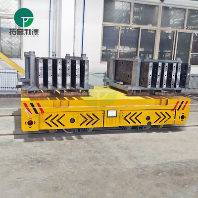 Building Material Stores China Supply Heavy Duty Electric Railway Transfer Cart Platform
