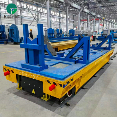 Building Material Shops Transport Battery Bottom Drive Automated Rail Transfer Truck
