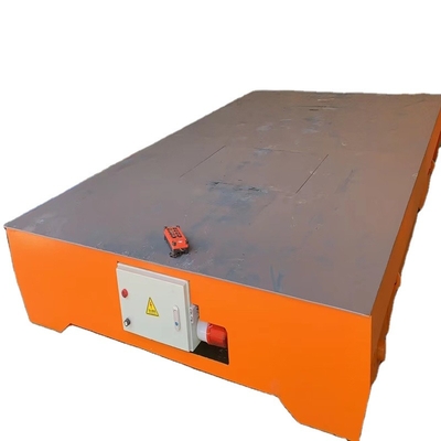 Hotels wholesale flatbed rail electric power transfer cart trolley material flat electric transfer cart