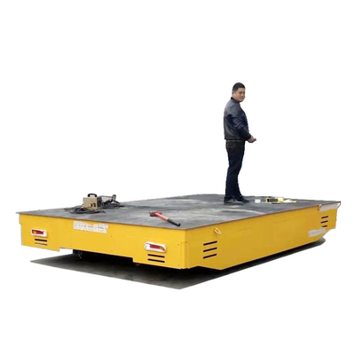 Electric Railless Electric Transfer Materials Flat Car Heavy Load Transfer Trolley